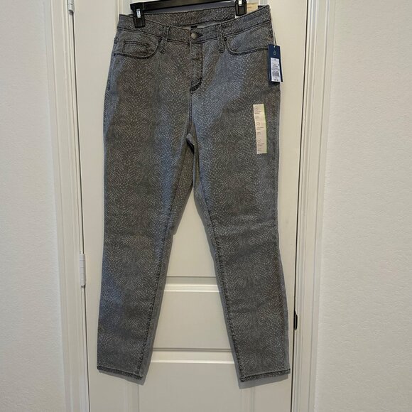 Universal Thread Womens High-Rise Skinny Jeans Light Gray Size 12 Slim Leg 31" W - Picture 1 of 10